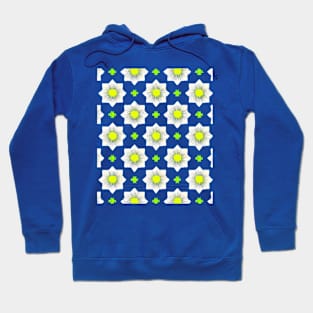 Colorful, geometric, cool, modern, trendy graphic Hoodie